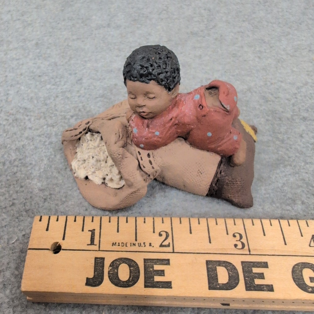All God's Children Martha Holcombe Bone Figurine 1510 Edition 74 Vintage 1988 - Picture 2 of 3